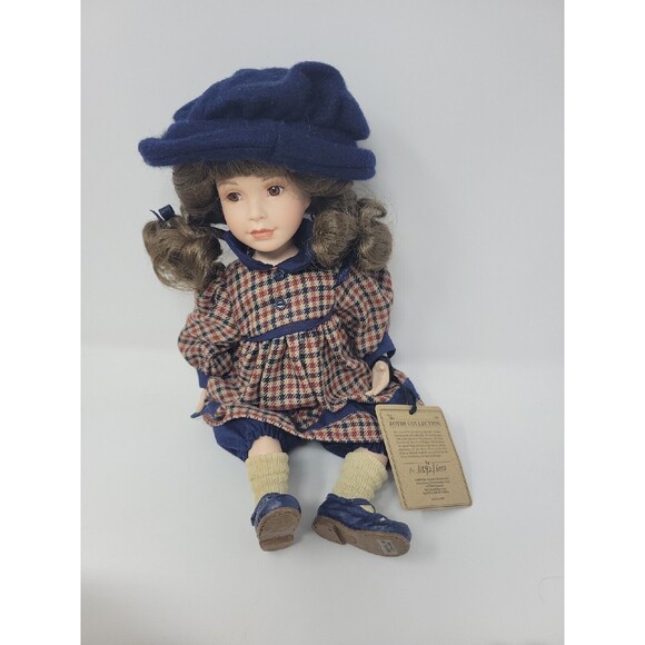 Boyds Bears Yesterdays Child Doll Allison #4592 / 5000 Birdwatching w/COA 1999 - Picture 14 of 16